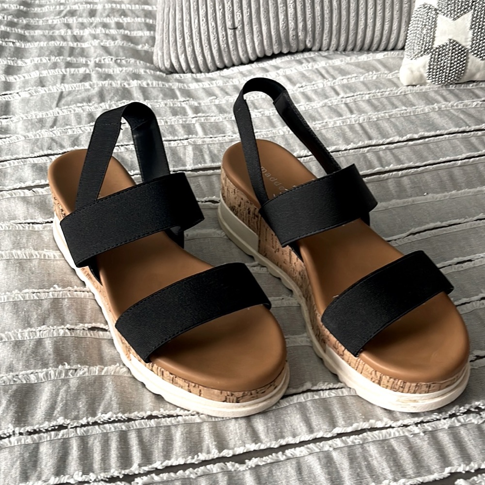 Madden Girl platform sandal